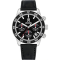 Reloj Tommy Hilfiger Hombre Cuero 1792162 - Fondo Negro
