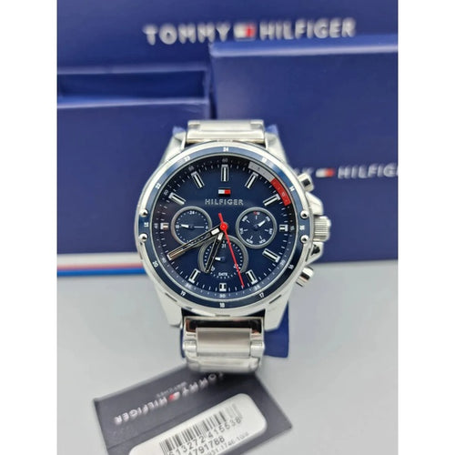 Reloj Tommy Hilfiger Hombre Acero 1791788 - Fondo Azul