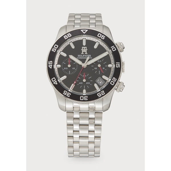 Reloj Tommy Hilfiger Hombre Acero 1792156 - Fondo Negro