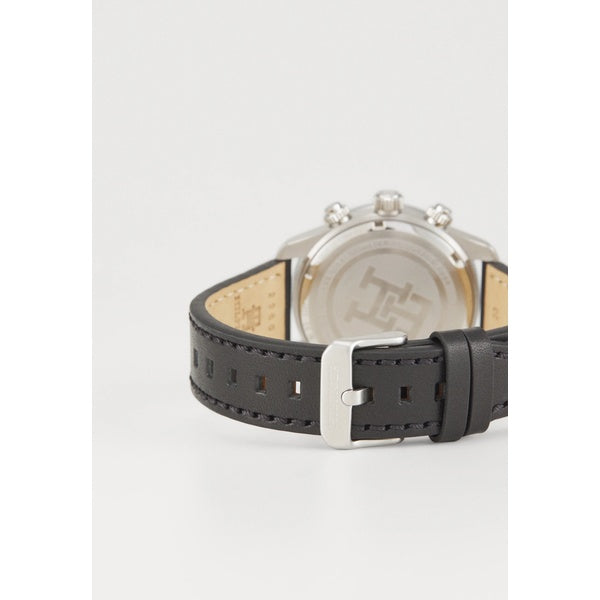 Reloj Tommy Hilfiger Hombre Cuero 1792162 - Fondo Negro