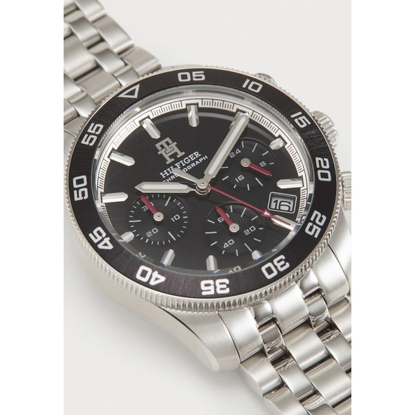 Reloj Tommy Hilfiger Hombre Acero 1792156 - Fondo Negro